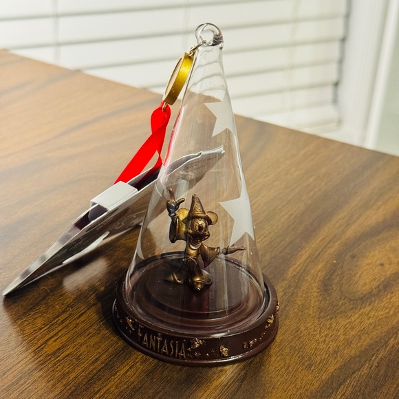 Disney - 80th Anniversary of Fantasia Glass Ornament,  Brand New with Tags! - Picture 1 of 1